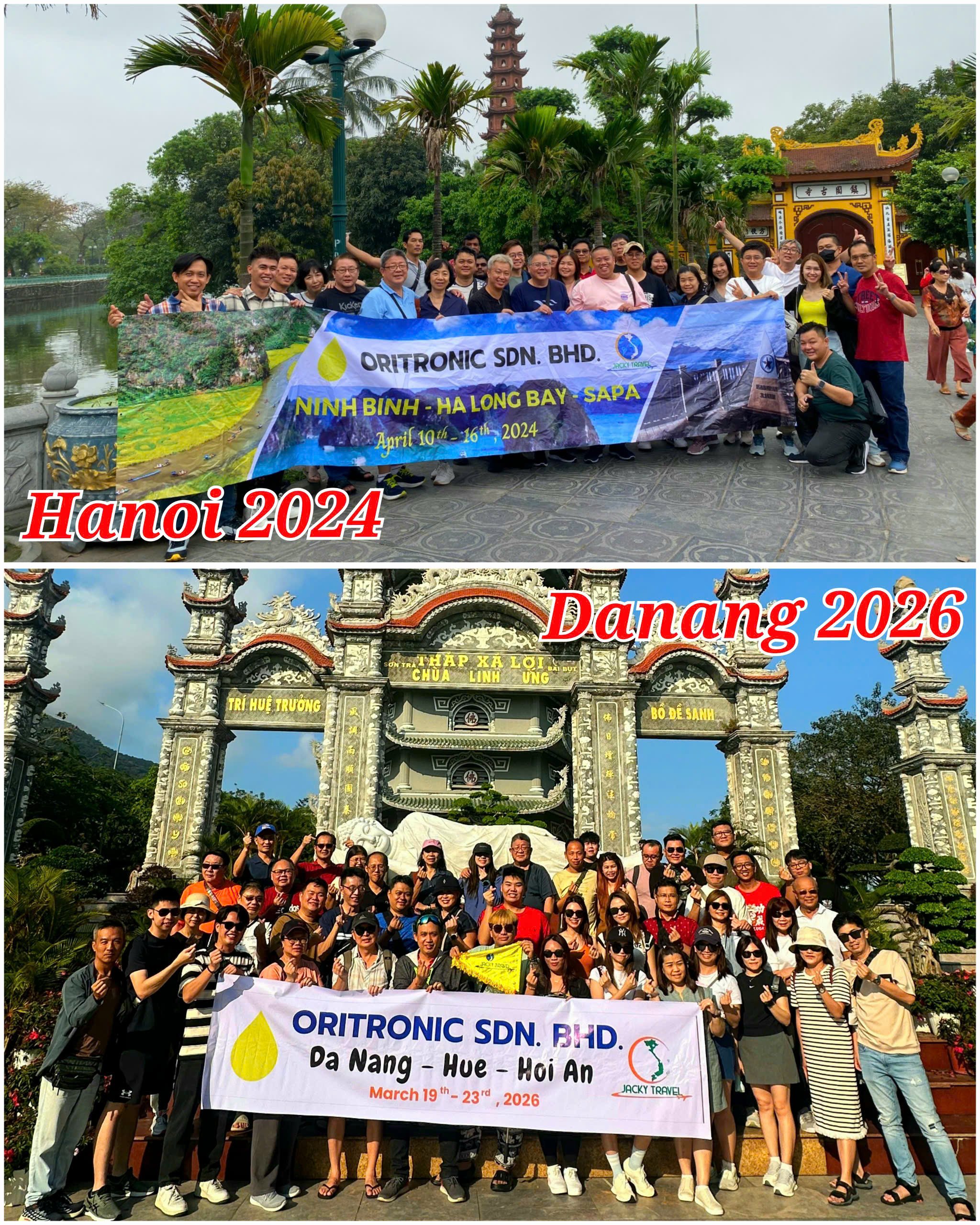 Group tours in Vietnam with Jacky Vietnam Travel - Hanoi and Da Nang