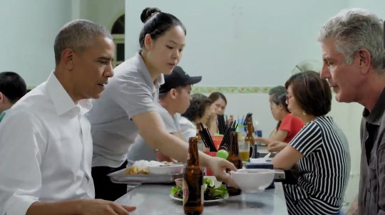 Hanoi Street Food - Bun Cha Obama restaurant